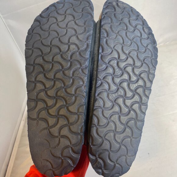 Birkenstock Arizona Soft Footbed Moroccan Blue Suede Sandal Ladies 41 - Picture 5 of 7